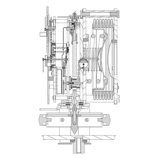 积家-Atmos Regulator空气钟-机芯-设计草图
