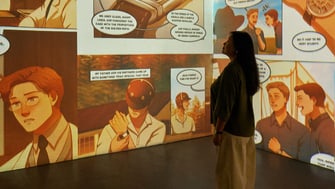 REVERSO翻转系列腕表网络漫画：OLIVECOAT创作