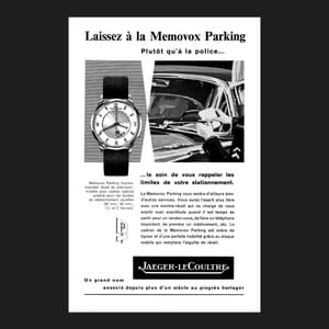 臻藏品项目Memovox Parking停车响闹腕表制表传承