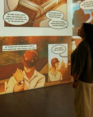 REVERSO翻转系列腕表网络漫画：OLIVECOAT创作