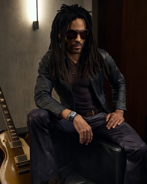 The hour before Lenny Kravitz